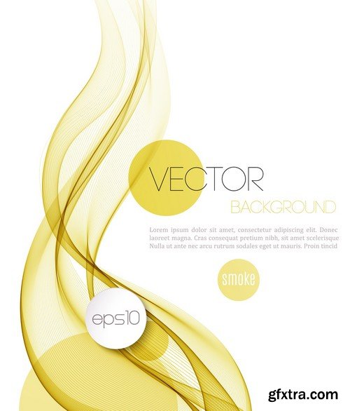 Stock Vectors - Abstract Vector Background Wave 3, 25xEPS