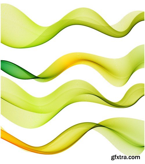 Stock Vectors - Abstract Vector Background Wave 3, 25xEPS