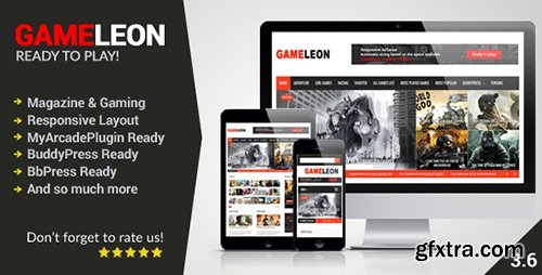 ThemeForest - Gameleon v3.6 - WordPress Magazine & Arcade Theme