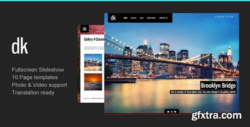 ThemeForest - DK v2.4.2 - For Photography Creative Portfolio