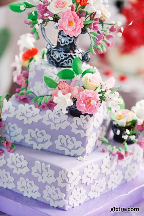 Wedding cake, 25 x UHQ JPEG