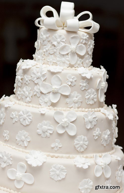 Wedding cake, 25 x UHQ JPEG