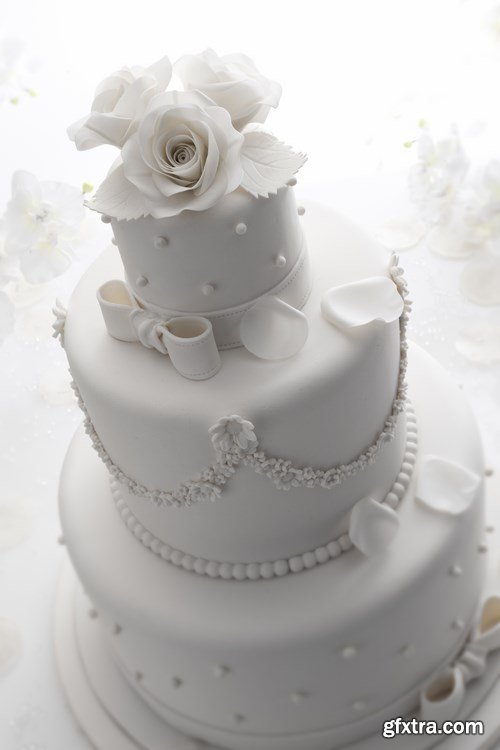 Wedding cake, 25 x UHQ JPEG