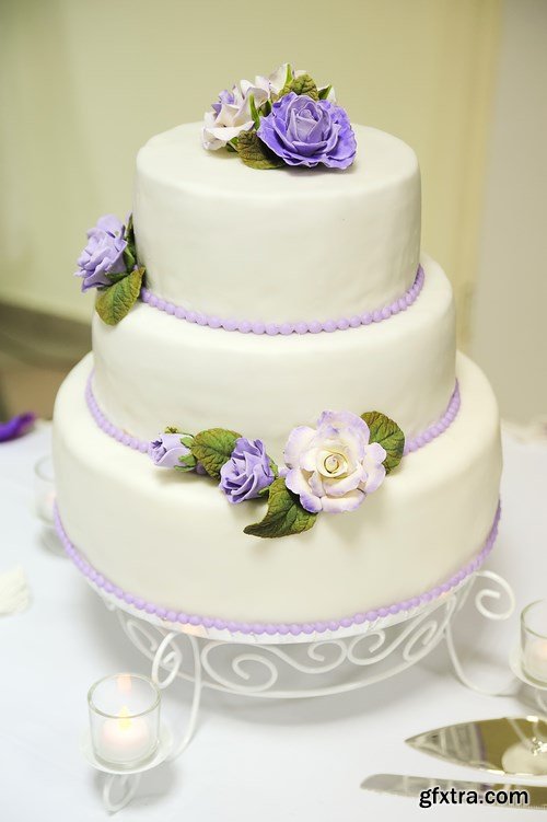 Wedding cake, 25 x UHQ JPEG