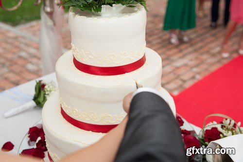 Wedding cake, 25 x UHQ JPEG