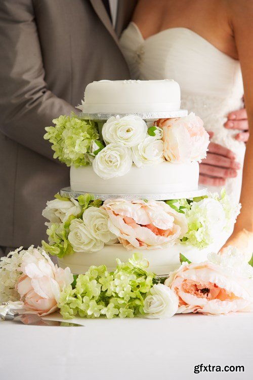 Wedding cake, 25 x UHQ JPEG