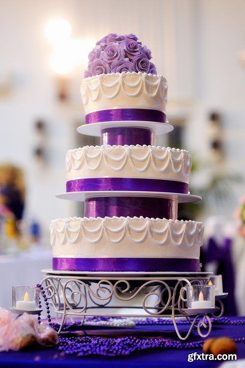 Wedding cake, 25 x UHQ JPEG