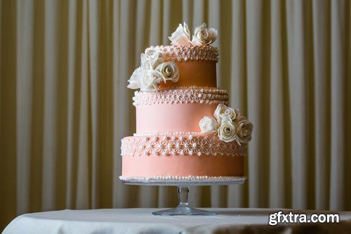 Wedding cake, 25 x UHQ JPEG