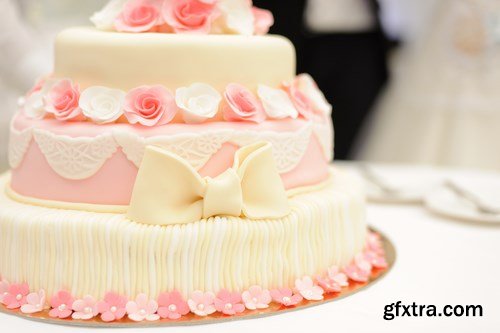 Wedding cake, 25 x UHQ JPEG