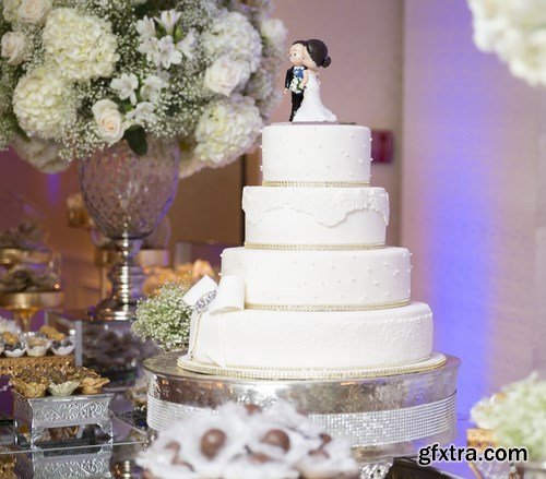 Wedding cake, 25 x UHQ JPEG