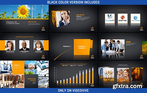 Videohive Square Corporate Video Package 10121305