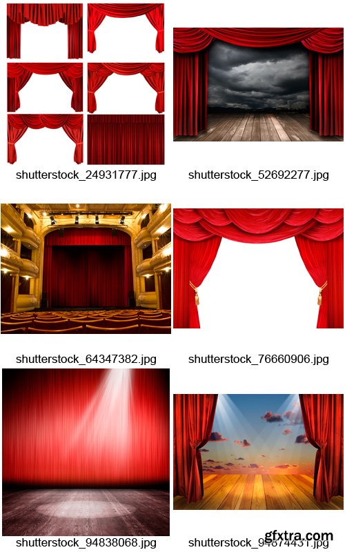 Amazing SS - Theater Stage & Curtains, 25xJPGs