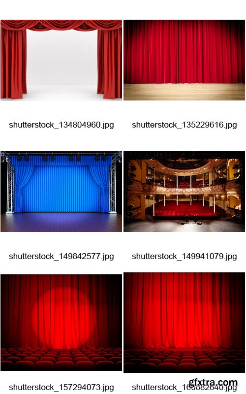 Amazing SS - Theater Stage & Curtains, 25xJPGs