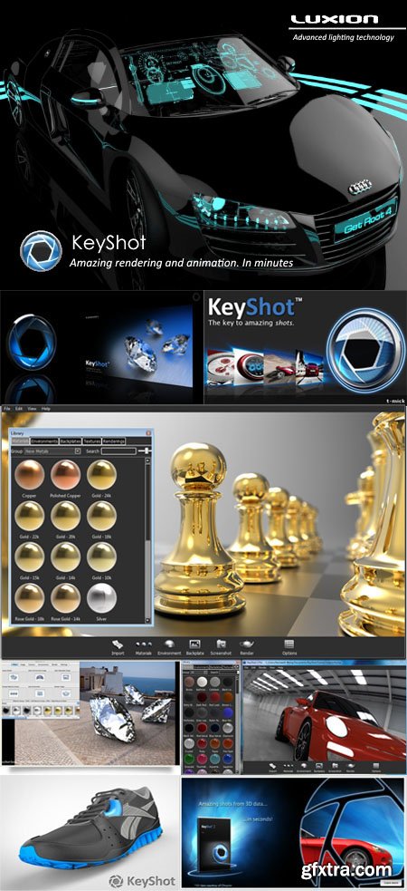 LUXION Keyshot ProAnimationVR 5.1.66 Portable Version