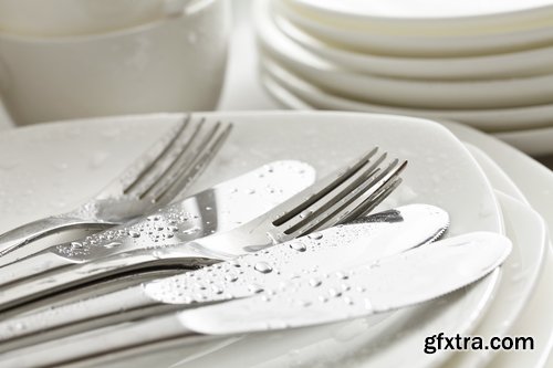 Collection of beautiful tableware 25 HQ Jpeg