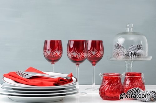 Collection of beautiful tableware 25 HQ Jpeg