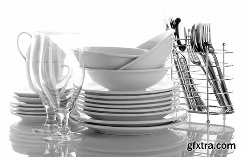 Collection of beautiful tableware 25 HQ Jpeg