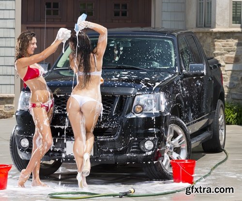 Collection of the most beautiful girls washing cars 25 HQ Jpeg