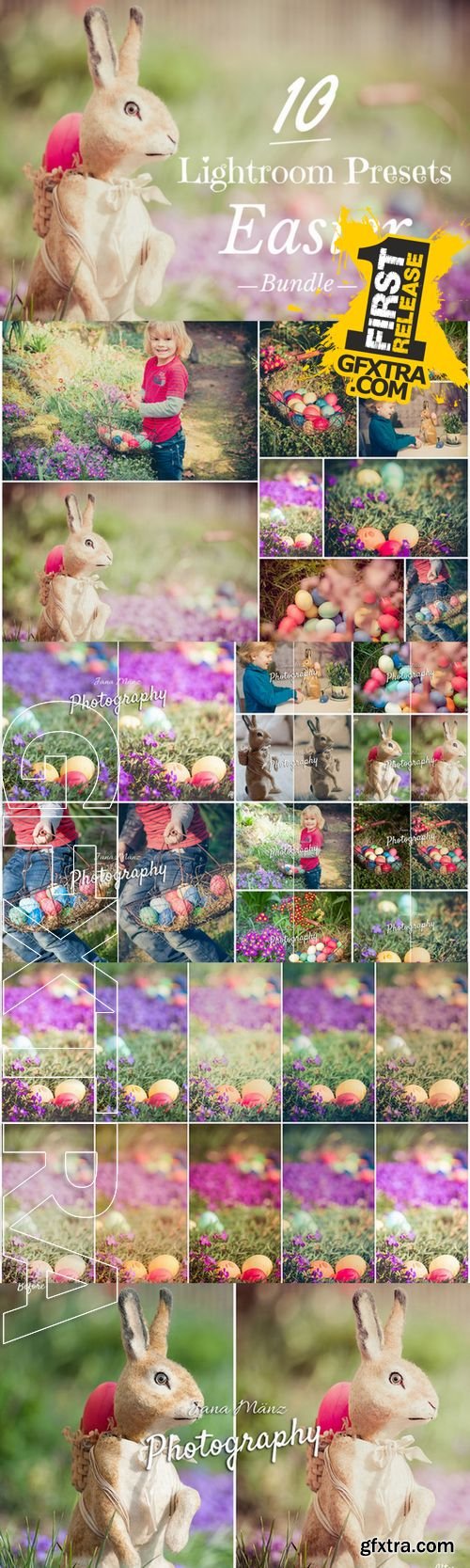 Easter Vintage LR Preset Bundle - CM 177780