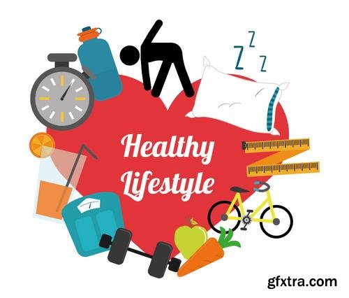 Vector - Healthy Lifestyle