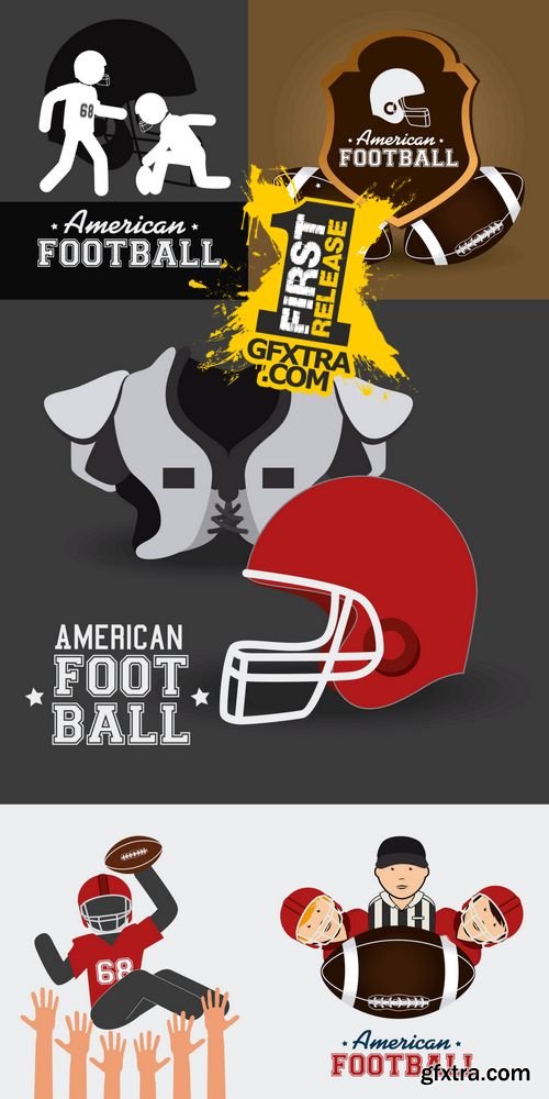 Vector - Sports Design - American Football 2