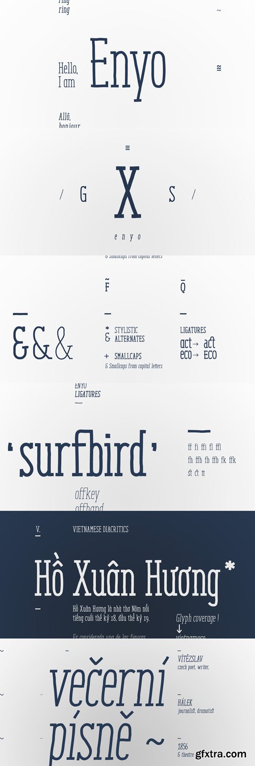 Enyo Font Family $108