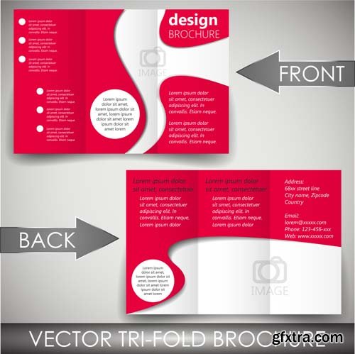 Vector Brochure Templates Design - 25x EPS