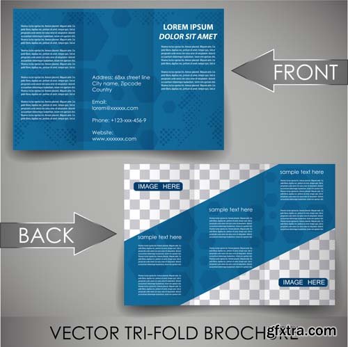 Vector Brochure Templates Design - 25x EPS