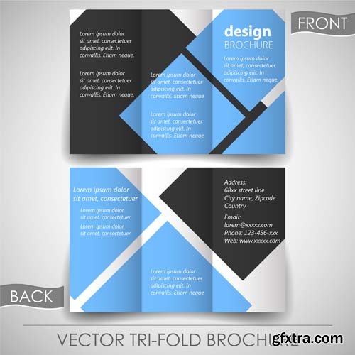 Vector Brochure Templates Design - 25x EPS