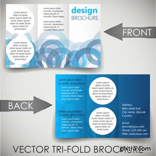 Vector Brochure Templates Design - 25x EPS