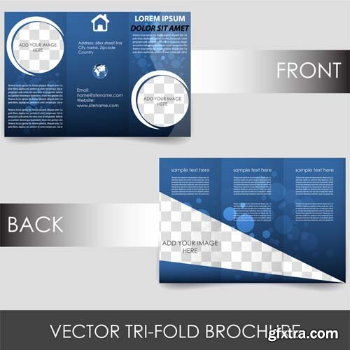 Vector Brochure Templates Design - 25x EPS