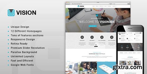 ThemeForest - Vision - Multi Purpose Business Template - RIP