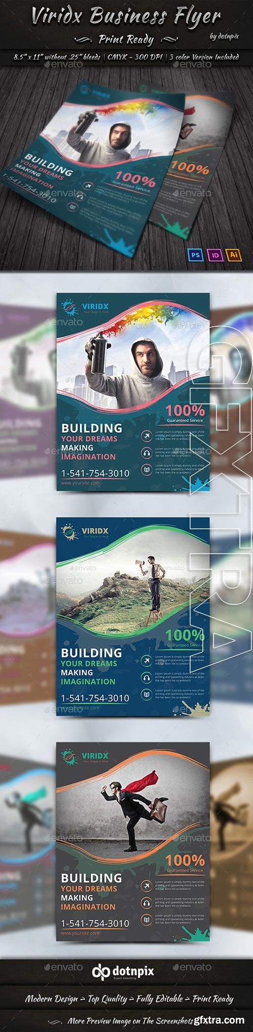 GraphicRiver - Viridx Business Flyer 10279997