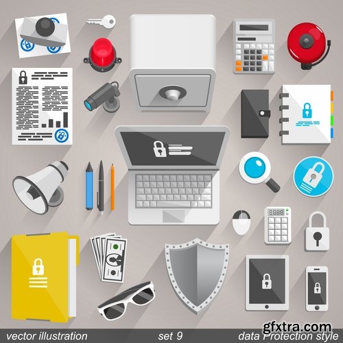 Collection picture vector elements of business 25 Eps