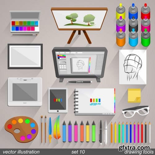 Collection picture vector elements of business 25 Eps