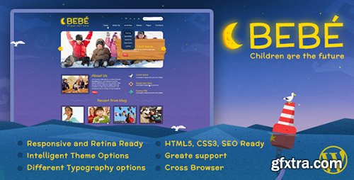 ThemeForest - BeBe v1.0 - Responsive WordPress Theme