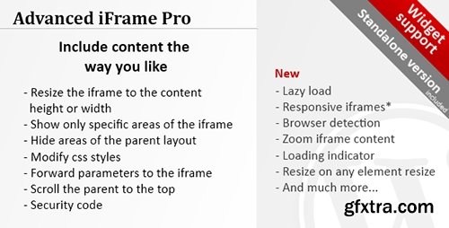 CodeCanyon - Advanced iFrame Pro v6.3.1