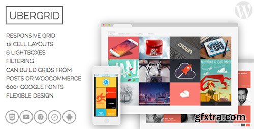 CodeCanyon - UberGrid v1.8.4 - responsive grid builder for WordPress