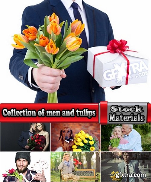 Collection of men and tulips 25 HQ Jpeg