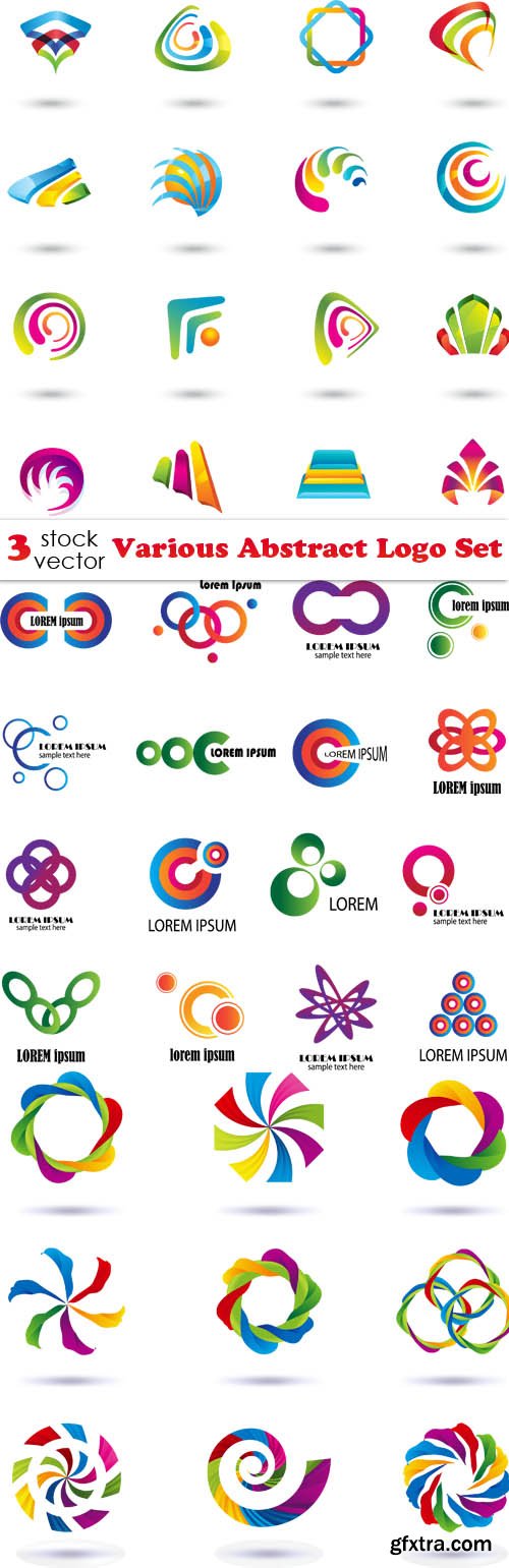 Vectors - Various Abstract Logo Set