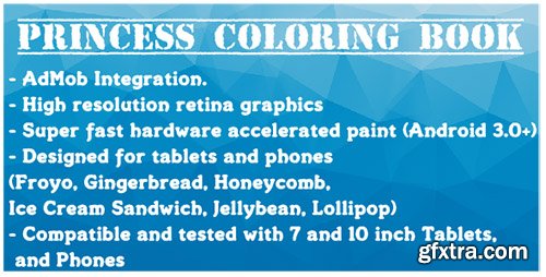 CodeCanyon - Princess Coloring Book With AdMob