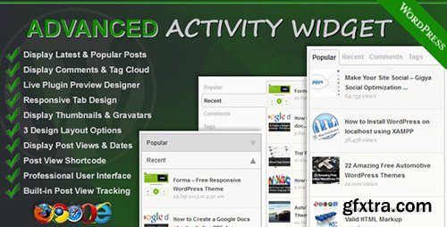 CodeCanyon - Advanced Activity Widget v2.0