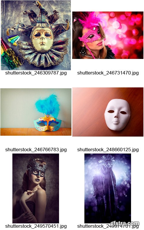 Amazing SS - Carnival & Venetian Masks, 25xJPGs