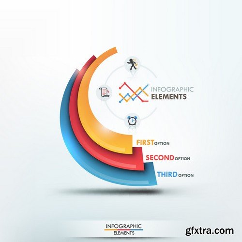 Stock Vectors - Infographics element 7, 25xEPS