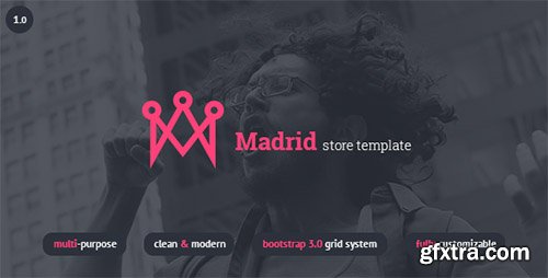 ThemeForest - Madrid - Responsive HTML5 Store Template - RIP