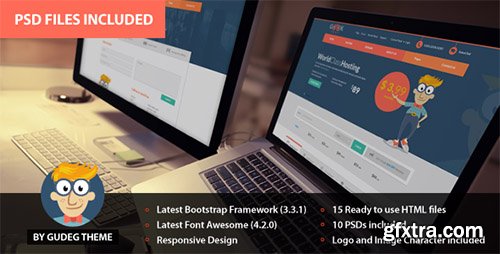 ThemeForest - GeekHost - Responsive Hosting Company Web Template - RIP