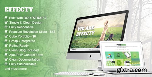 ThemeForest - Effecty - Responsive Single Page Template - RIP