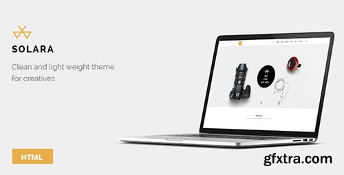 ThemeForest - Solara - One Page HTML Template - RIP