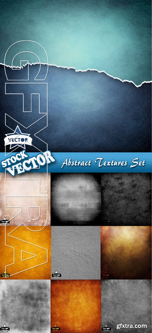 Stock Vector - Abstract Textures Set