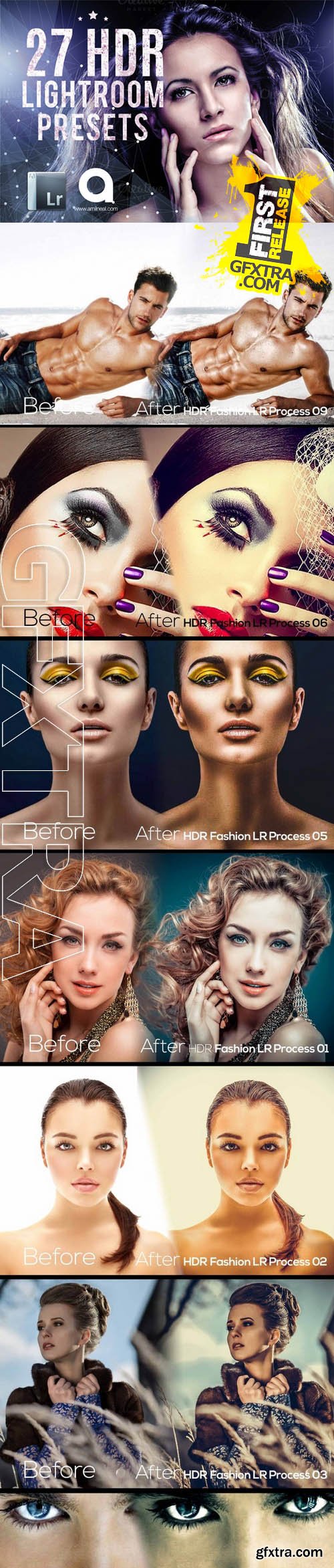 27 HDR Lightroom Presets - CM 186818